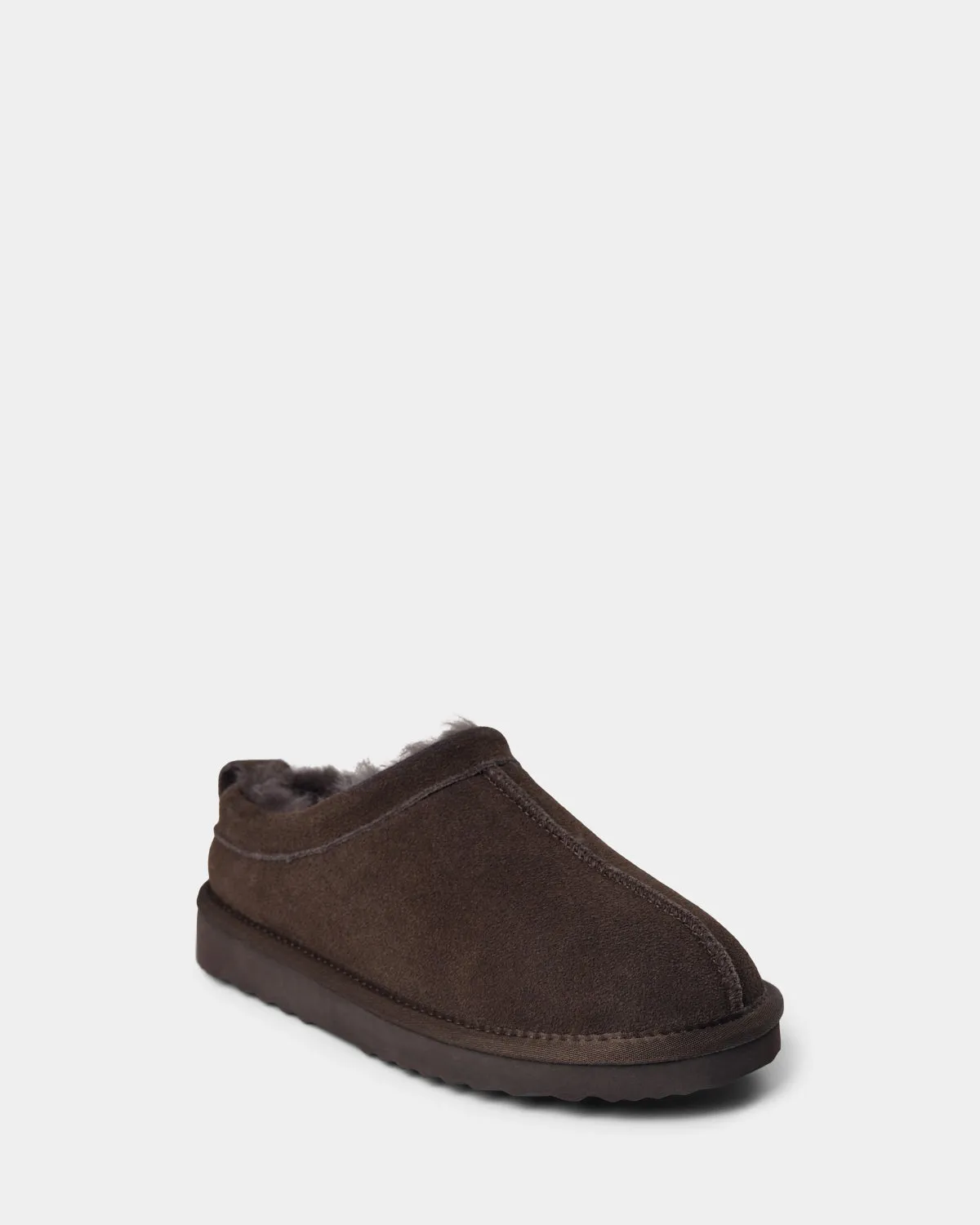 ADELENASY Slipper - Dark brown