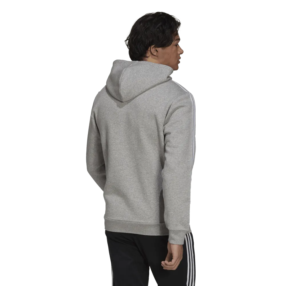 adidas Essentials Fleece 3-Stripes Mens Logo Hoodie