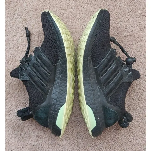 Adidas Ivy Park x UltraBoost Black Lime Green 5Y Women's 6.5