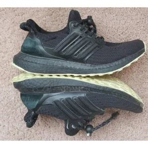 Adidas Ivy Park x UltraBoost Black Lime Green 5Y Women's 6.5