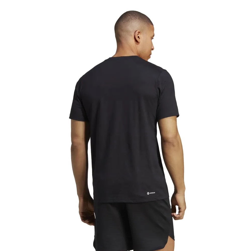 Adidas Mens Train Essentials Feelready Logo Training Tee
