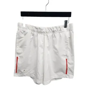 Adidas Stella McCartney Womens Exercise Shell Shorts Large White Mesh Panel
