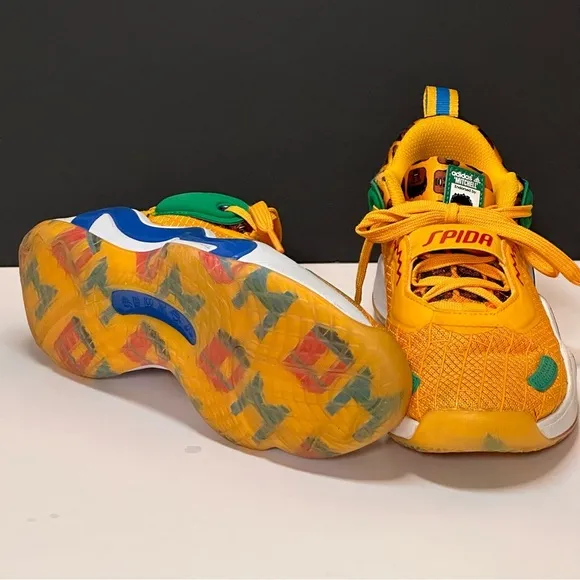 Adidas x Lego D.O.N. Issue 3 LEGO Sneakers GZ5512 Boy / girl Size 6 Women Sz 7.5