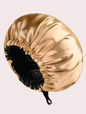 Adjustable Reversible Satin Bonnet