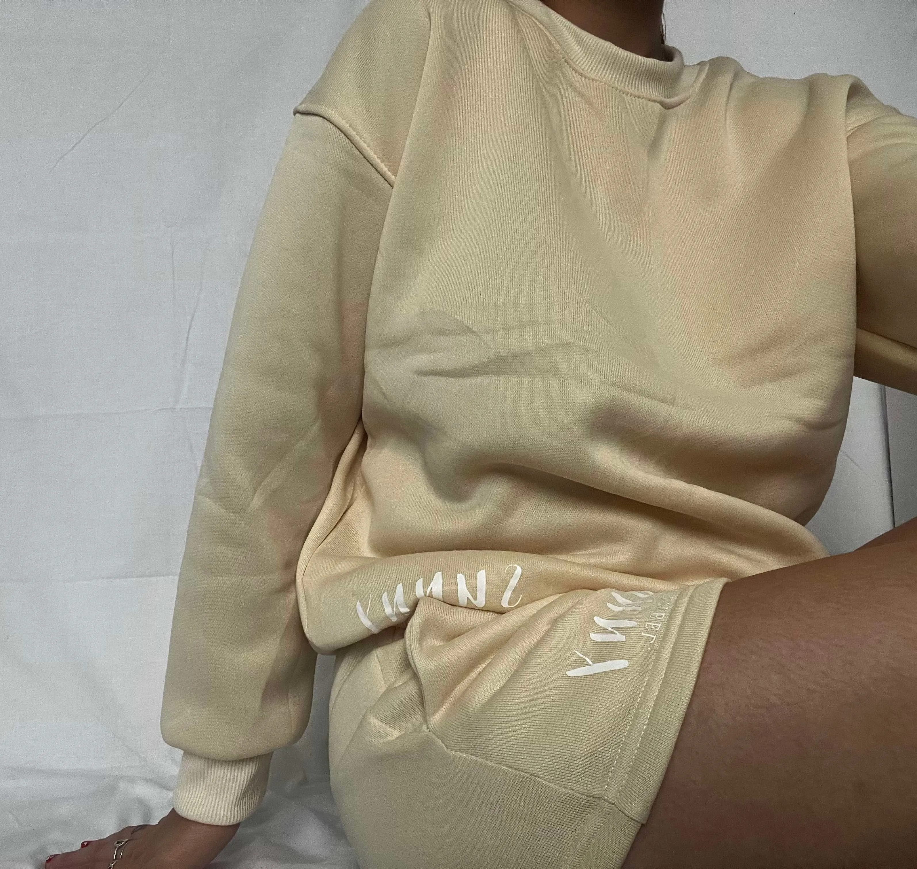 Adult Lounge Set - CREAM