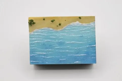 AK Interactive Textured Acrylic Sheet for Dioramas - Transparent Running Water