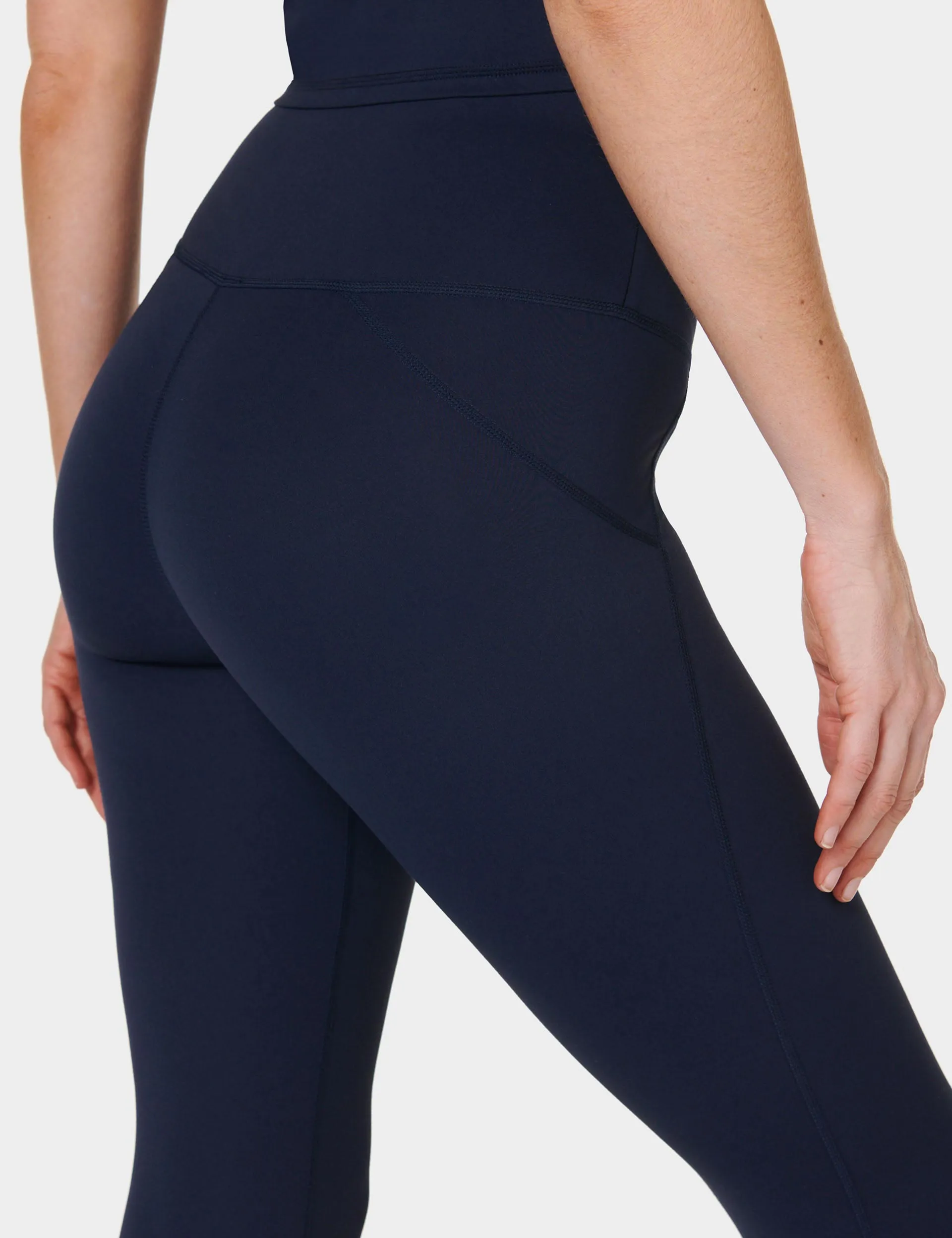 All Day 7/8 Leggings - Navy Blue
