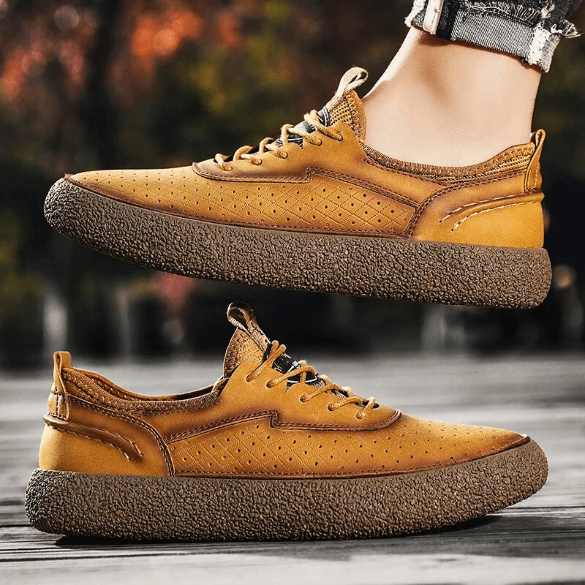 All-Day Comfort Leather Shoes