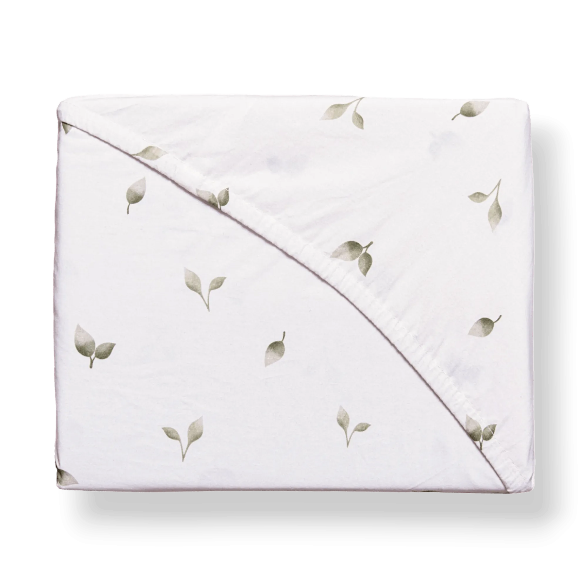 Allotment Leaf Cotton Fitted Bed Sheet