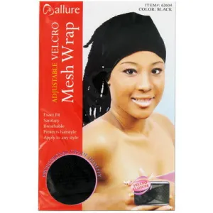 ALLURE VELCRO MESH WRAP BLACK