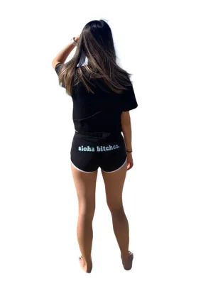 Aloha Bitches Booty Shorts