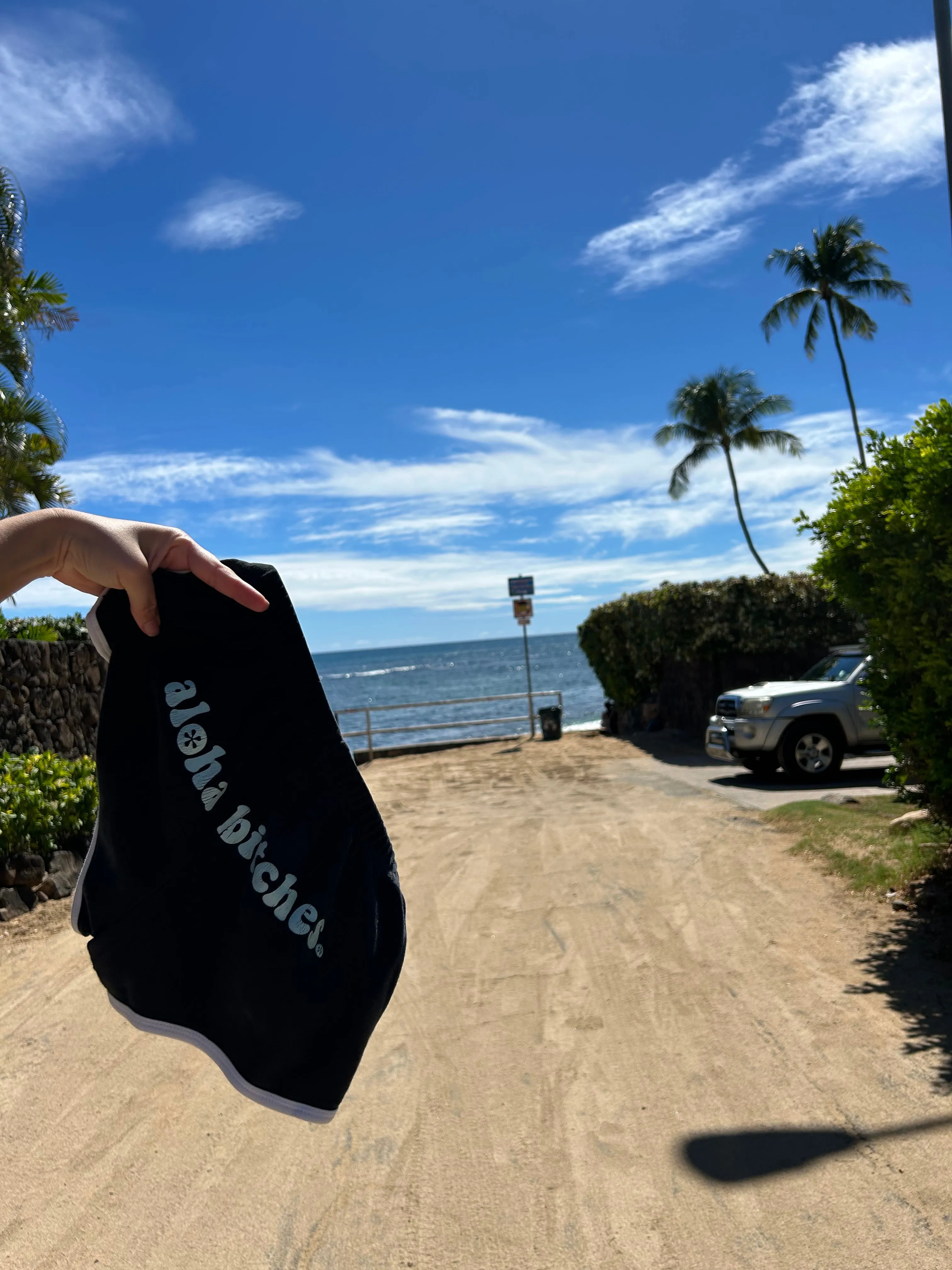 Aloha Bitches Booty Shorts
