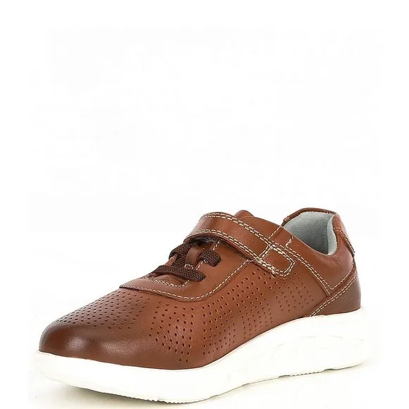 &quot;Johnston &amp; Murphy Boys Activate U-Throat Leather Sneakers - Size 8M&quot;