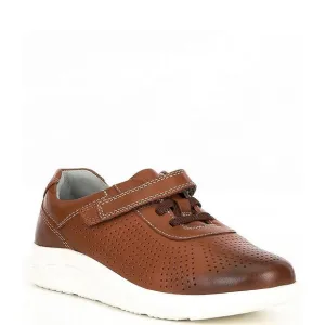 &quot;Johnston &amp; Murphy Boys Activate U-Throat Leather Sneakers - Size 8M&quot;