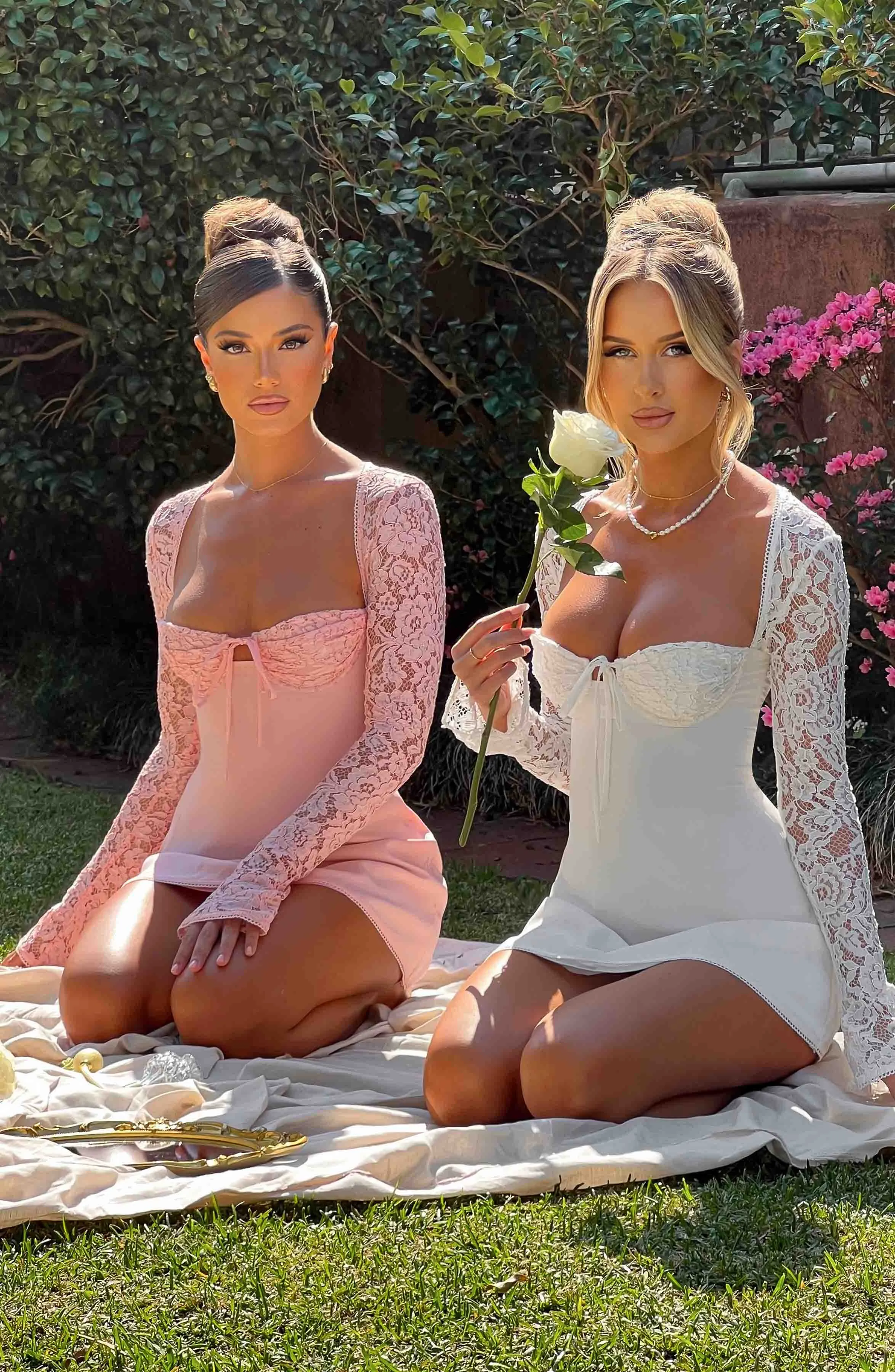 Ana Mini Dress - Ivory