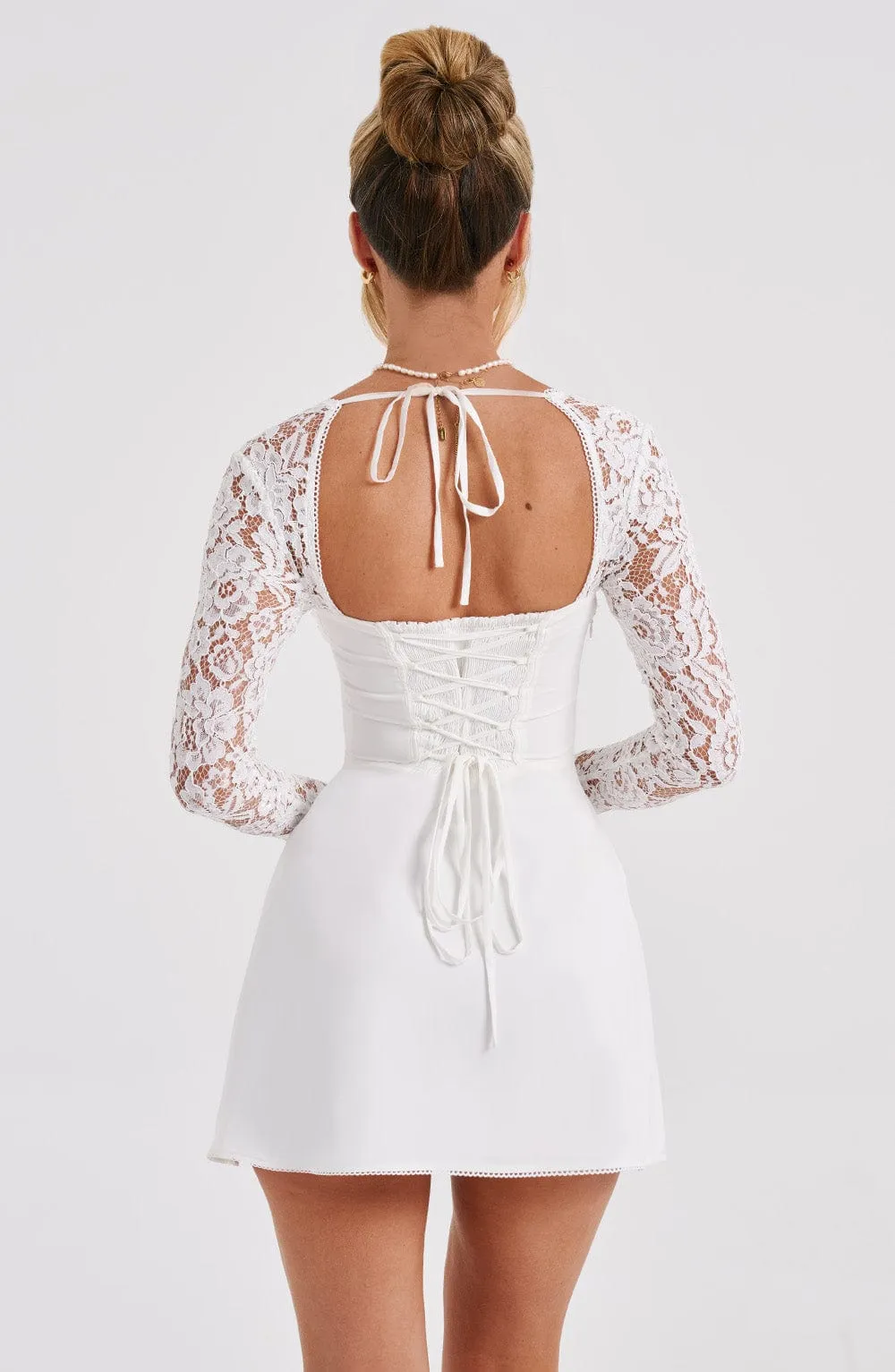 Ana Mini Dress - Ivory
