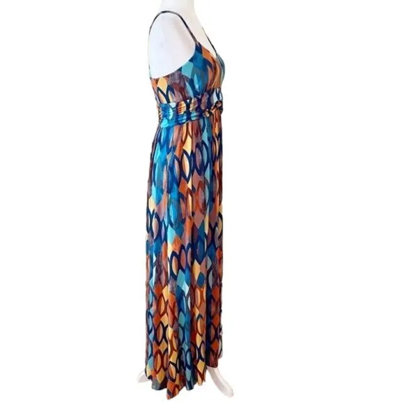 Anthropologie Maeve Noetzie Maxi Dress Size Small Pullover Multicolor