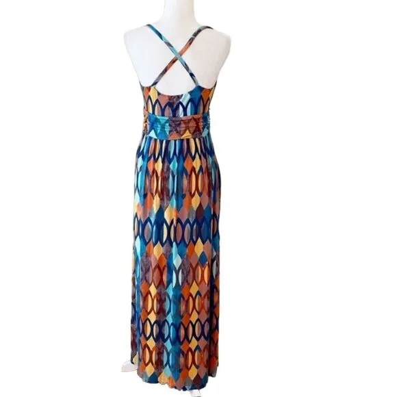 Anthropologie Maeve Noetzie Maxi Dress Size Small Pullover Multicolor