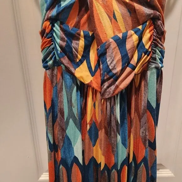Anthropologie Maeve Noetzie Maxi Dress Size Small Pullover Multicolor