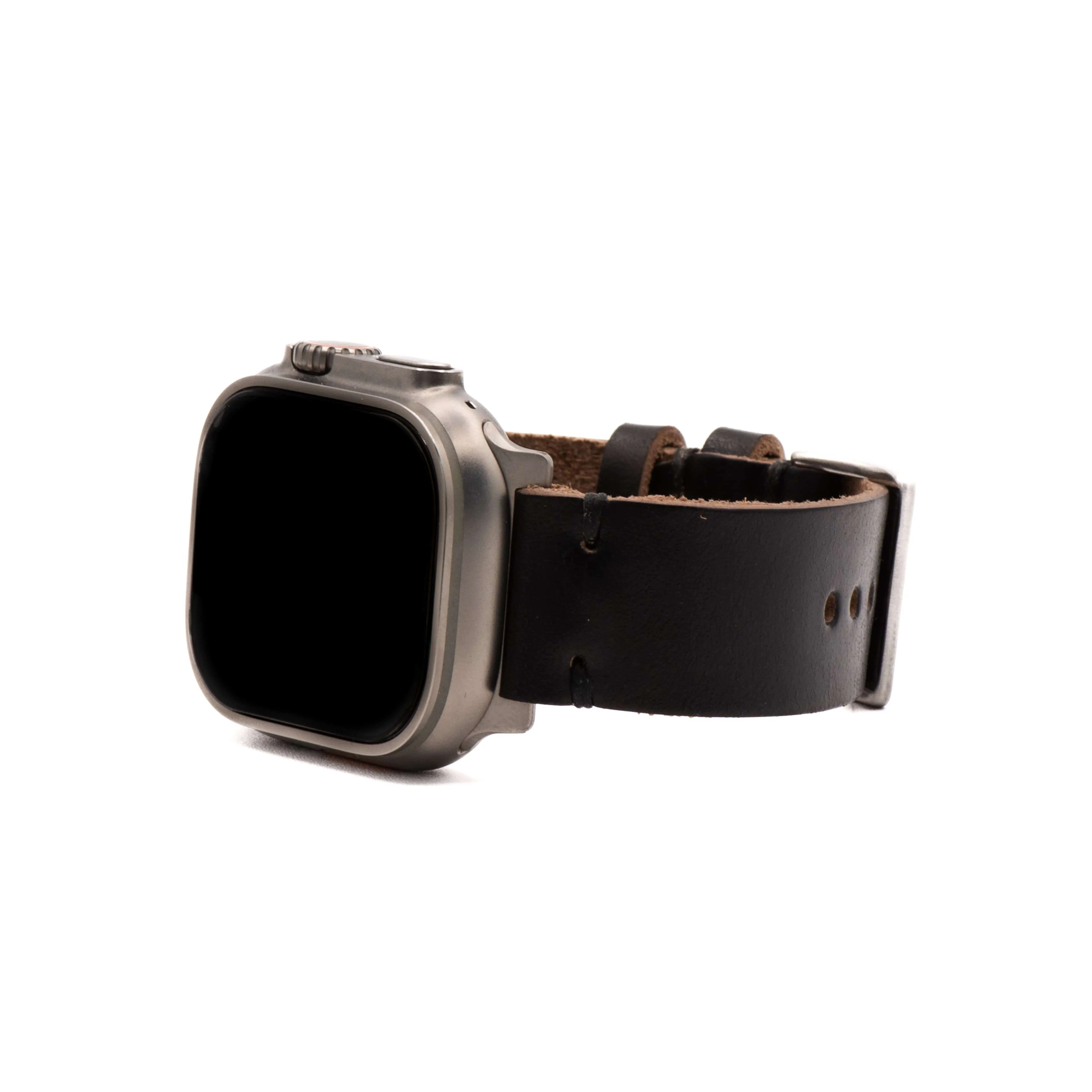 Apple Band ULTRA - Horween Leather Watch Strap – Black