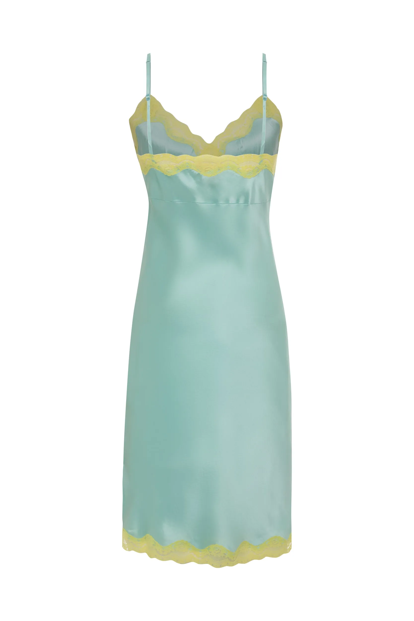 Applique Slip Dress