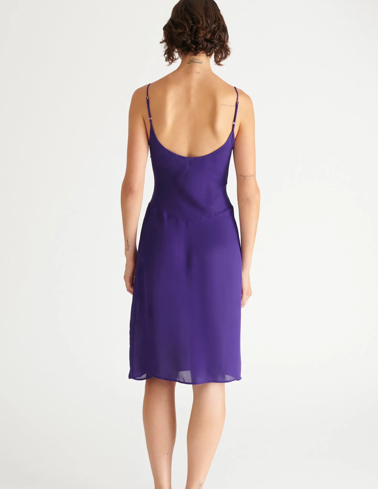 Araks: Cadel Silk Slip - Aster