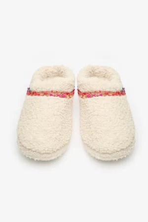 Aria White Booties