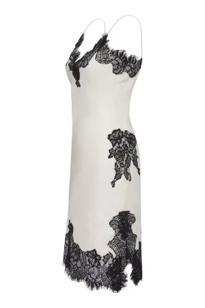Ariana Slip Dress Dove Black