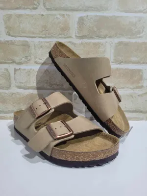 Arizona Tabacco Oiled Leather Regular by Birkenstock