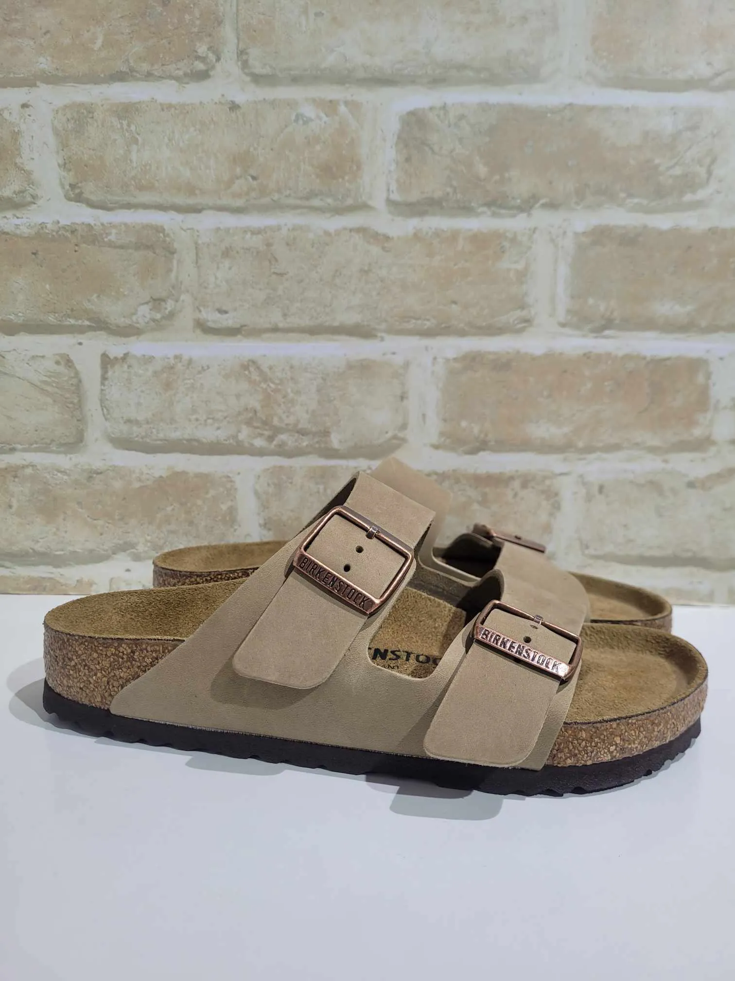 Arizona Tabacco Oiled Leather Regular by Birkenstock