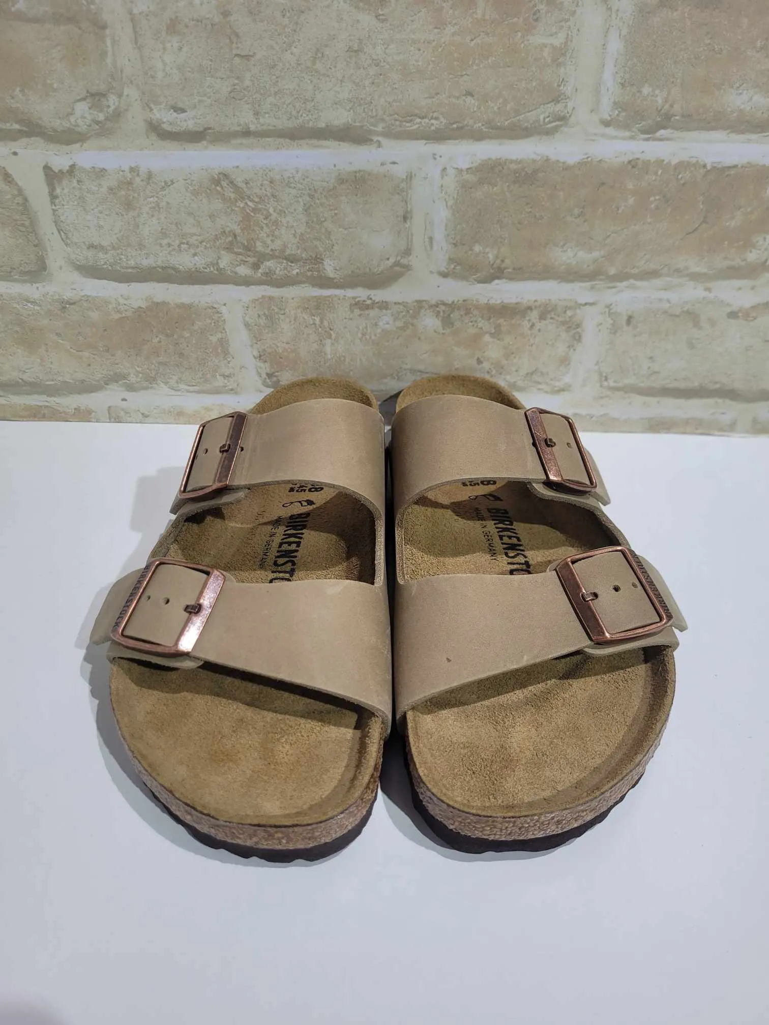 Arizona Tabacco Oiled Leather Regular by Birkenstock
