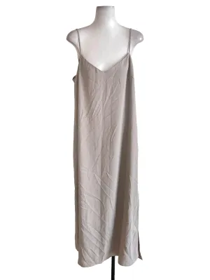 Ash Beige Loose Slip Dress