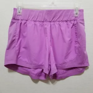 Athleta shorts XS Go The Distance Thistle Purple loose fit athletic gym workout