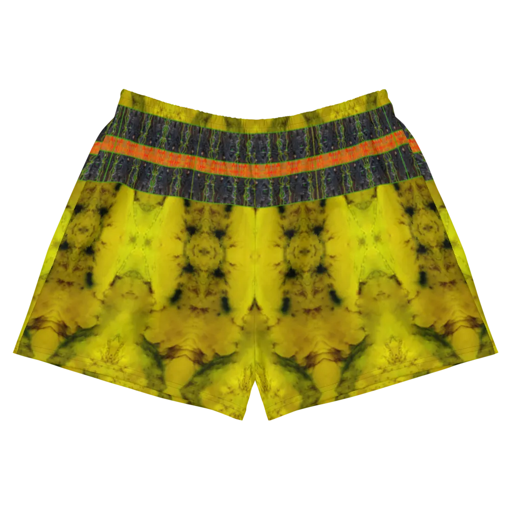 Athletic Shorts (Unisex)(Virilis/Muliebris)(Tree Link Stripe) RJSTH@Fabric#1 RJSTHS2021 RJS