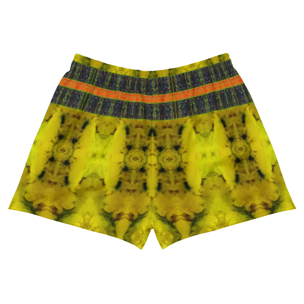 Athletic Shorts (Unisex)(Virilis/Muliebris)(Tree Link Stripe) RJSTH@Fabric#1 RJSTHS2021 RJS