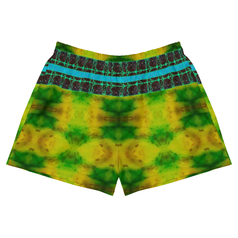 Athletic Shorts (Unisex)(Virilis/Muliebris)(Tree Link Stripe) RJSTH@Fabric#10 RJSTHS2021 RJS