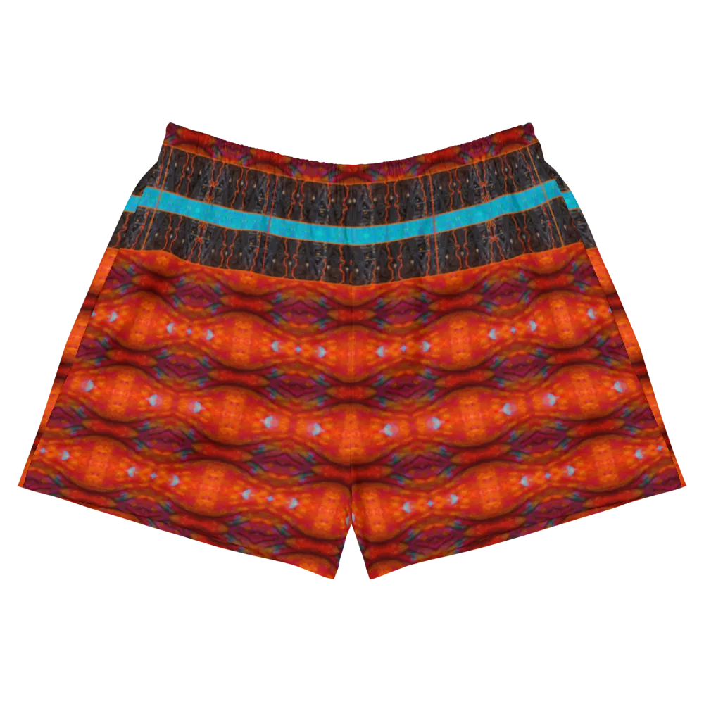 Athletic Shorts (Unisex)(Virilis/Muliebris)(Tree Link Stripe) RJSTH@Fabric#12 RJSTHS2021 RJS