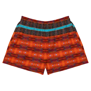 Athletic Shorts (Unisex)(Virilis/Muliebris)(Tree Link Stripe) RJSTH@Fabric#12 RJSTHS2021 RJS