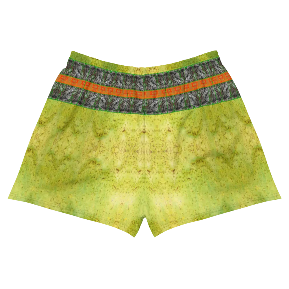 Athletic Shorts (Unisex)(Virilis/Muliebris))(Tree Link Stripe) RJSTH@Fabric#2 RJSTHS2021 RJS