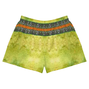 Athletic Shorts (Unisex)(Virilis/Muliebris))(Tree Link Stripe) RJSTH@Fabric#2 RJSTHS2021 RJS