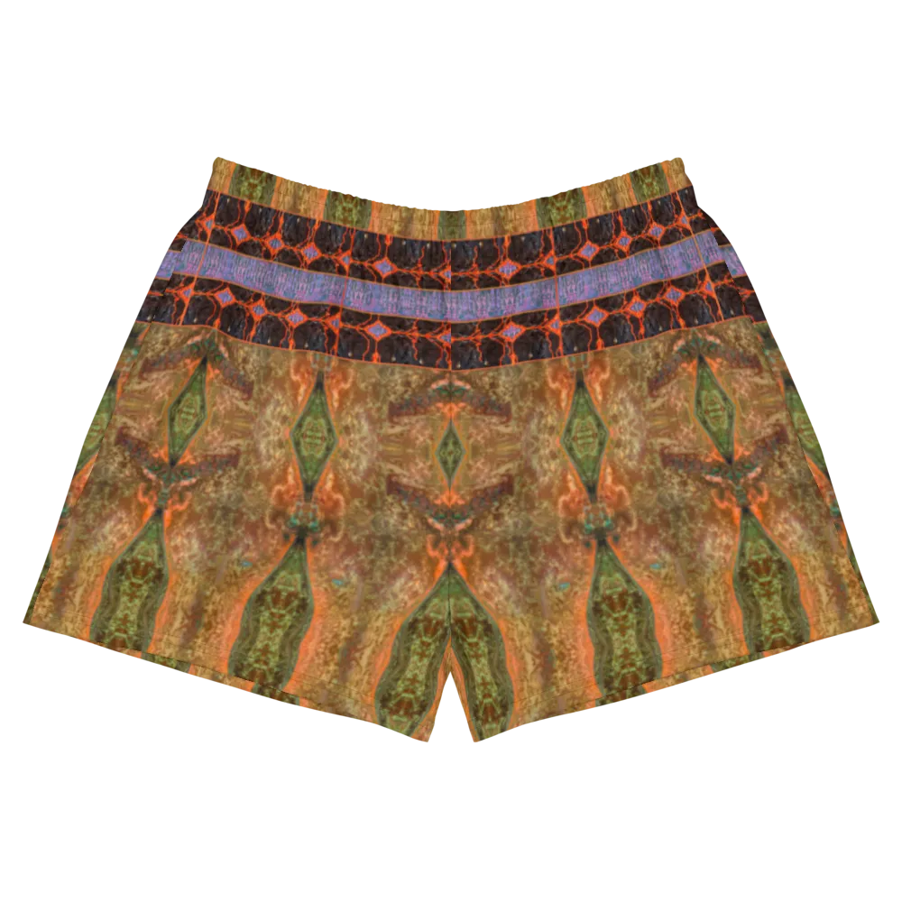 Athletic Shorts (Unisex)(Virilis/Muliebris)(Tree Link Stripe) RJSTH@Fabric#6 RJSTHS2021 RJS