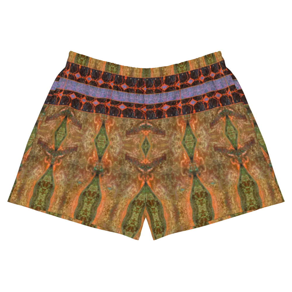 Athletic Shorts (Unisex)(Virilis/Muliebris)(Tree Link Stripe) RJSTH@Fabric#6 RJSTHS2021 RJS