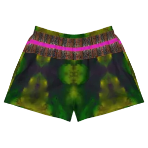 Athletic Shorts (Unisex)(Virilis/Muliebris)(Tree Link Stripe) RJSTH@Fabric#7 RJSTHS2021 RJS