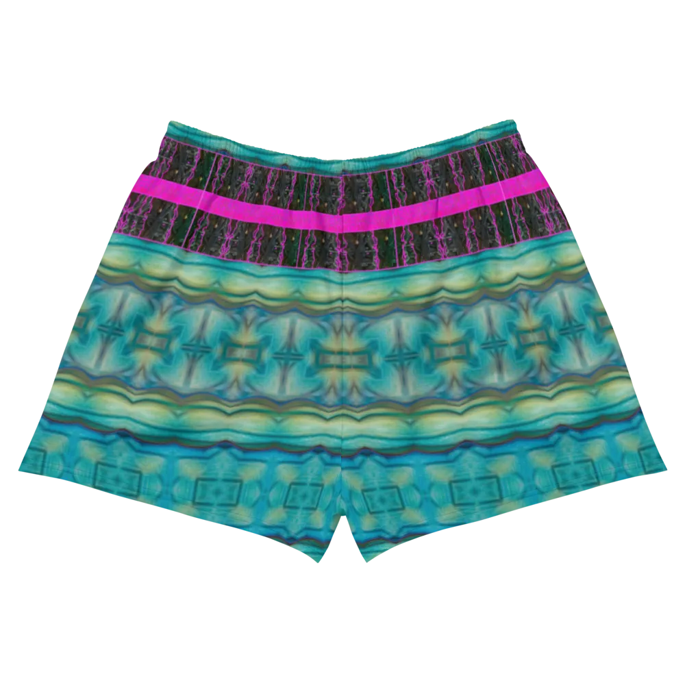 Athletic Shorts (Unisex)(Virilis/Muliebris)(Tree Link Stripe) RJSTH@Fabric#9 RJSTHS2021 RJS