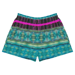 Athletic Shorts (Unisex)(Virilis/Muliebris)(Tree Link Stripe) RJSTH@Fabric#9 RJSTHS2021 RJS
