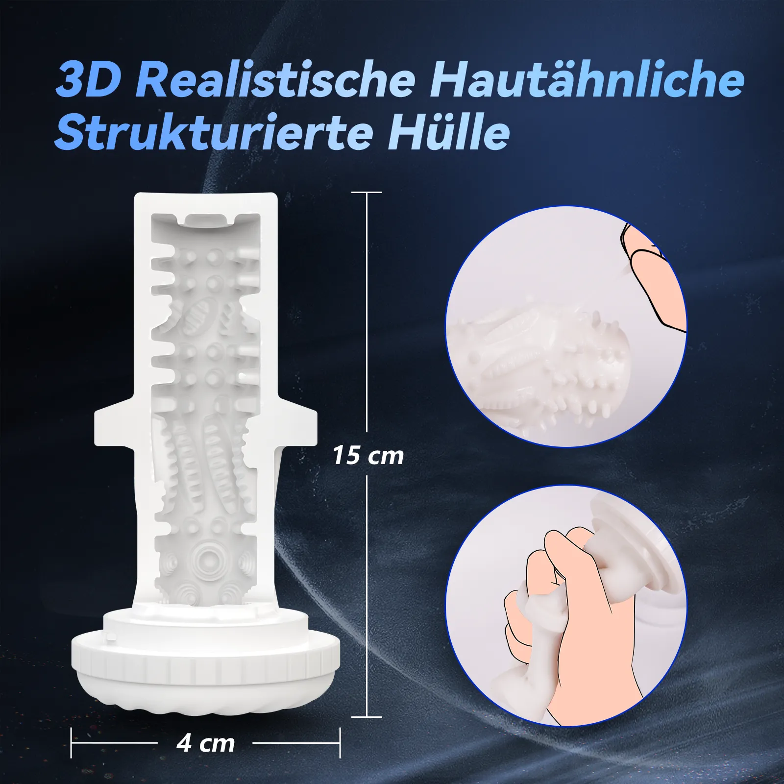Automatic Male Masturbators Cup with 7 Thrusting & Vibration Modes