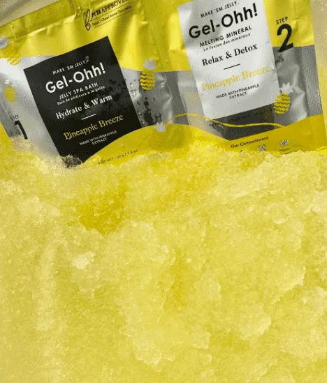 Avry Beauty Gel-Ohh Jelly Spa Pedi Bath - Pineapple Breeze