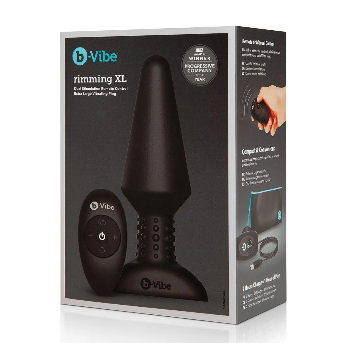 b-Vibe XL Rimming Plug
