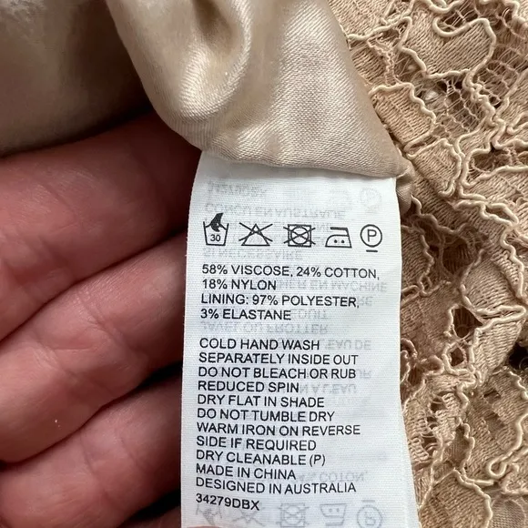 Bardot Sienna Lace Slip Dress