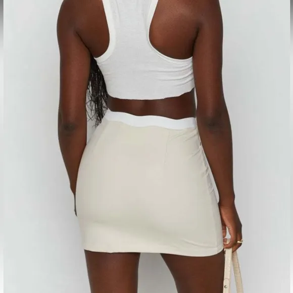Beginning Boutique - Sophie Skirt Set in Cream